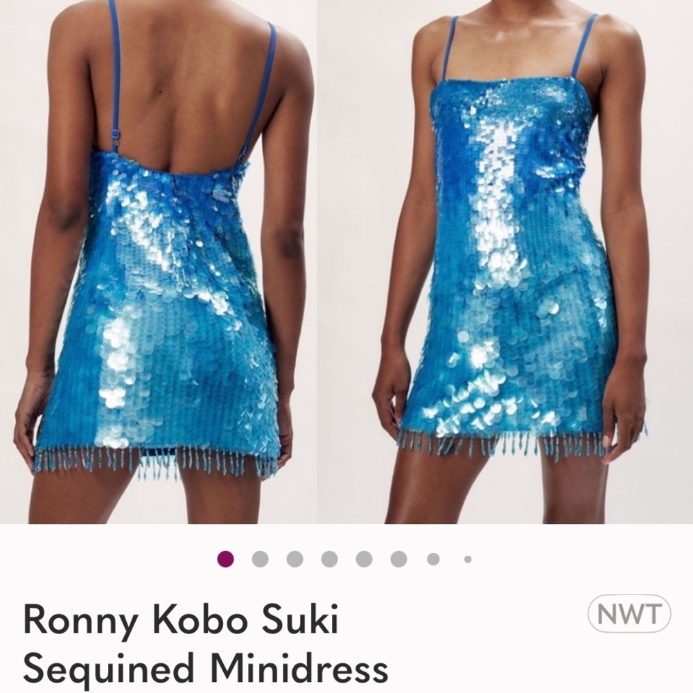 Ronny Kobo Suki Sequined Minidress MUST GO!